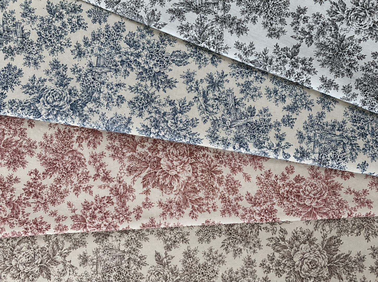 Loneta estampada floral